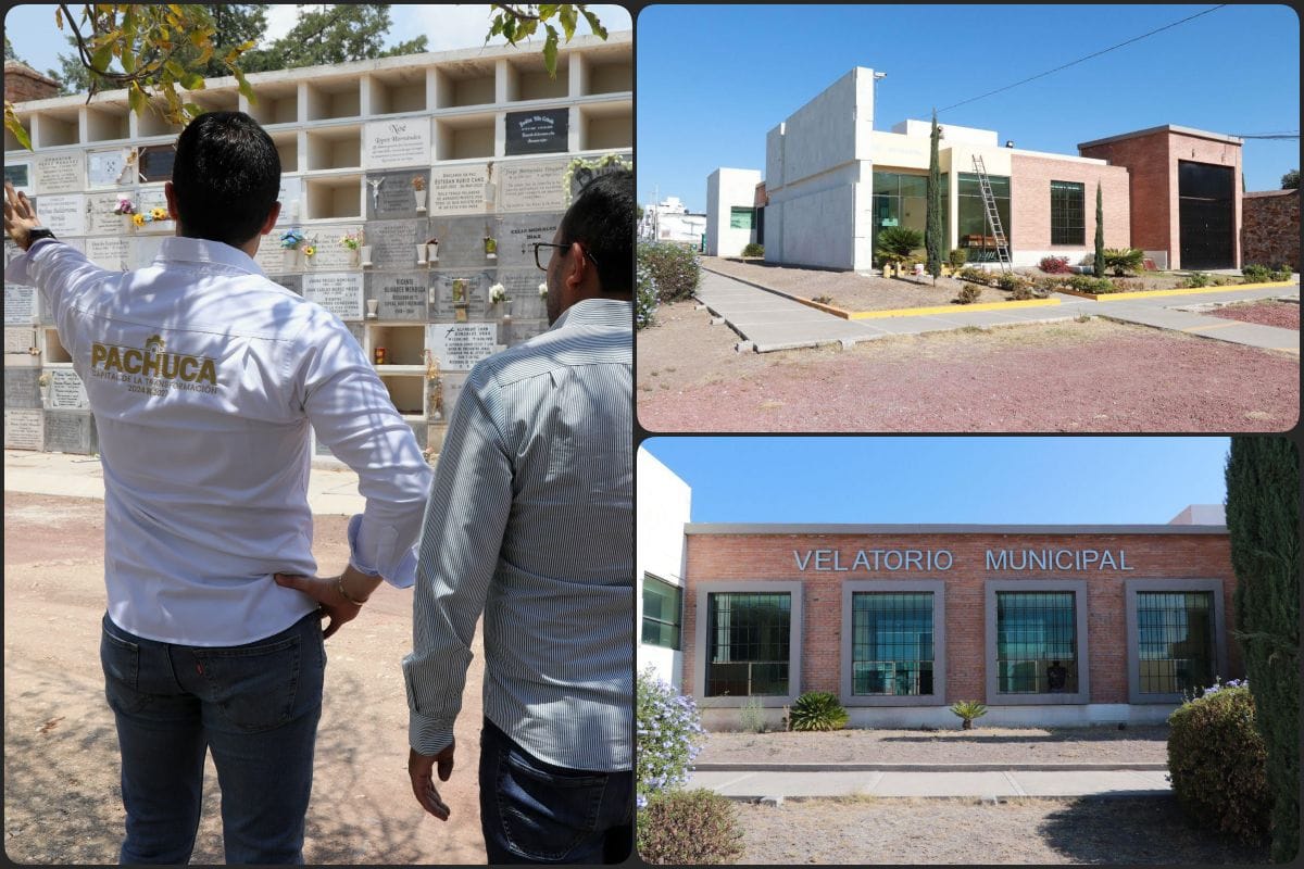 Remozan velatorio y panteón municipal de Pachuca rumbo al 10 de mayo