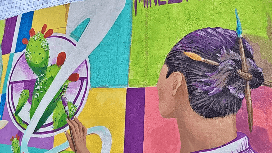 Artistas hidalguense muestran su talento con murales en el Parque Cultural Hidalguense 5 Artistas hidalguense muestran su talento con murales en el Parque Cultural Hidalguense