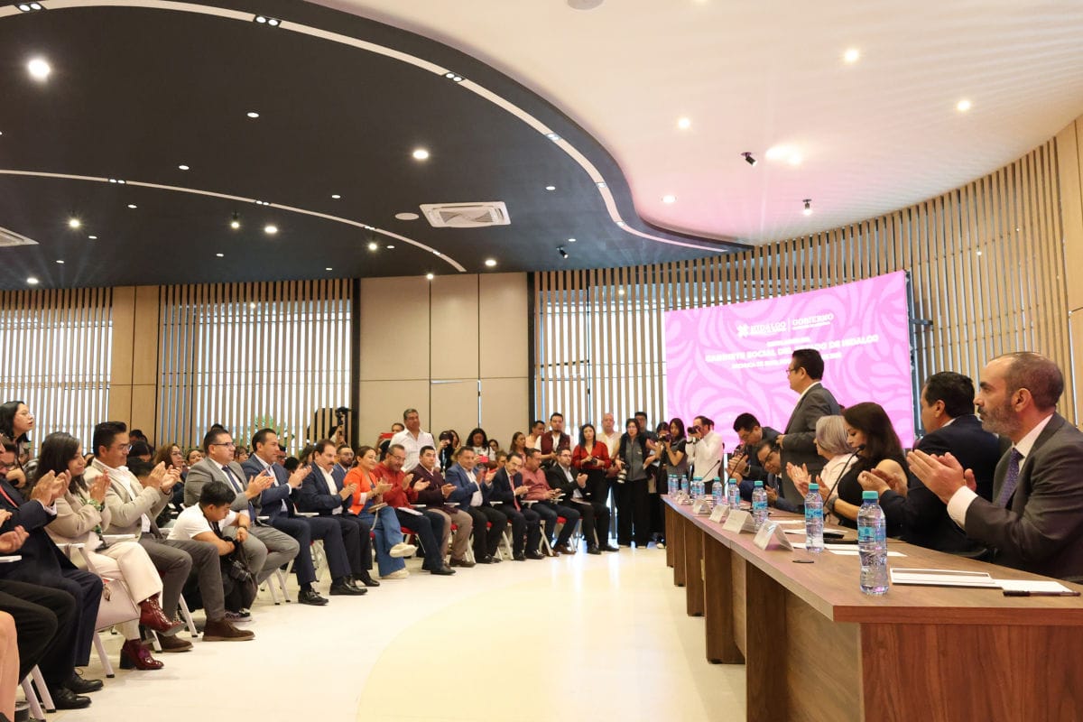 ¿Qué es el Gabinete Social? De esto trata el mecanismo instalado este viernes en Hidalgo