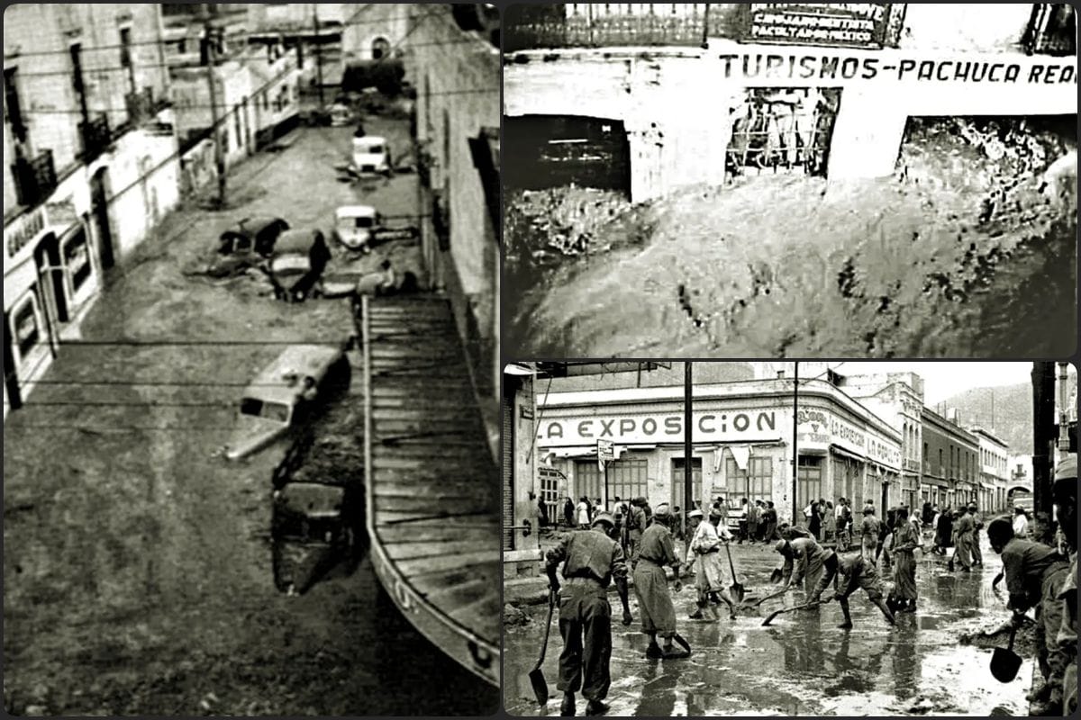 Se cumplen 76 años de la gran inundación de Pachuca | FOTOS