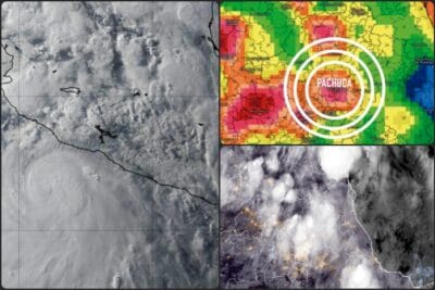 Lloverá fuerte en Pachuca por efectos de Flossie, que ya es huracán