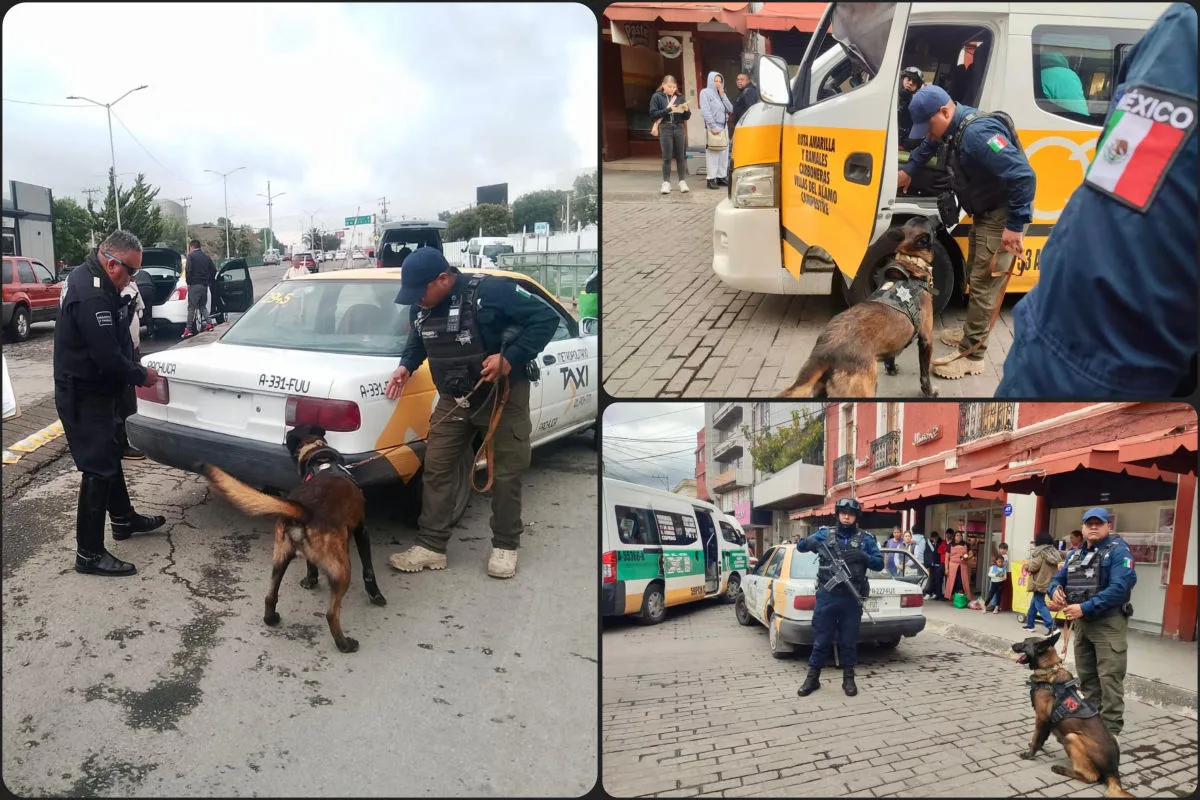 Aplican operativo al transporte público en puntos conflictivos de Pachuca