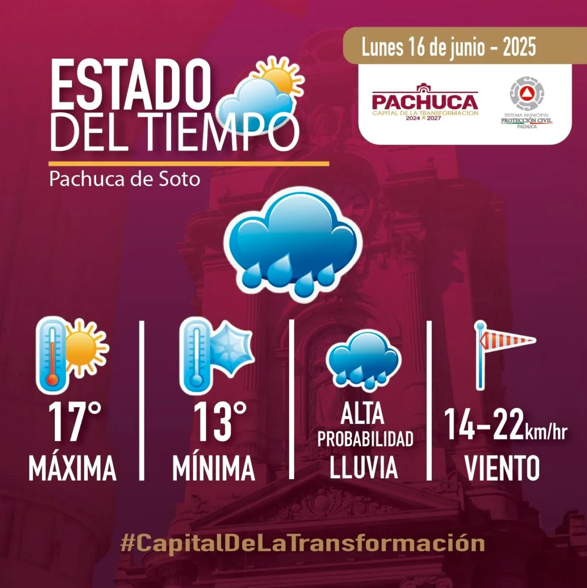 ¡Sobre mojado! Pronostican más lluvias fuertes para Hidalgo 5 ¡Sobre mojado! Pronostican más lluvias fuertes para Hidalgo
