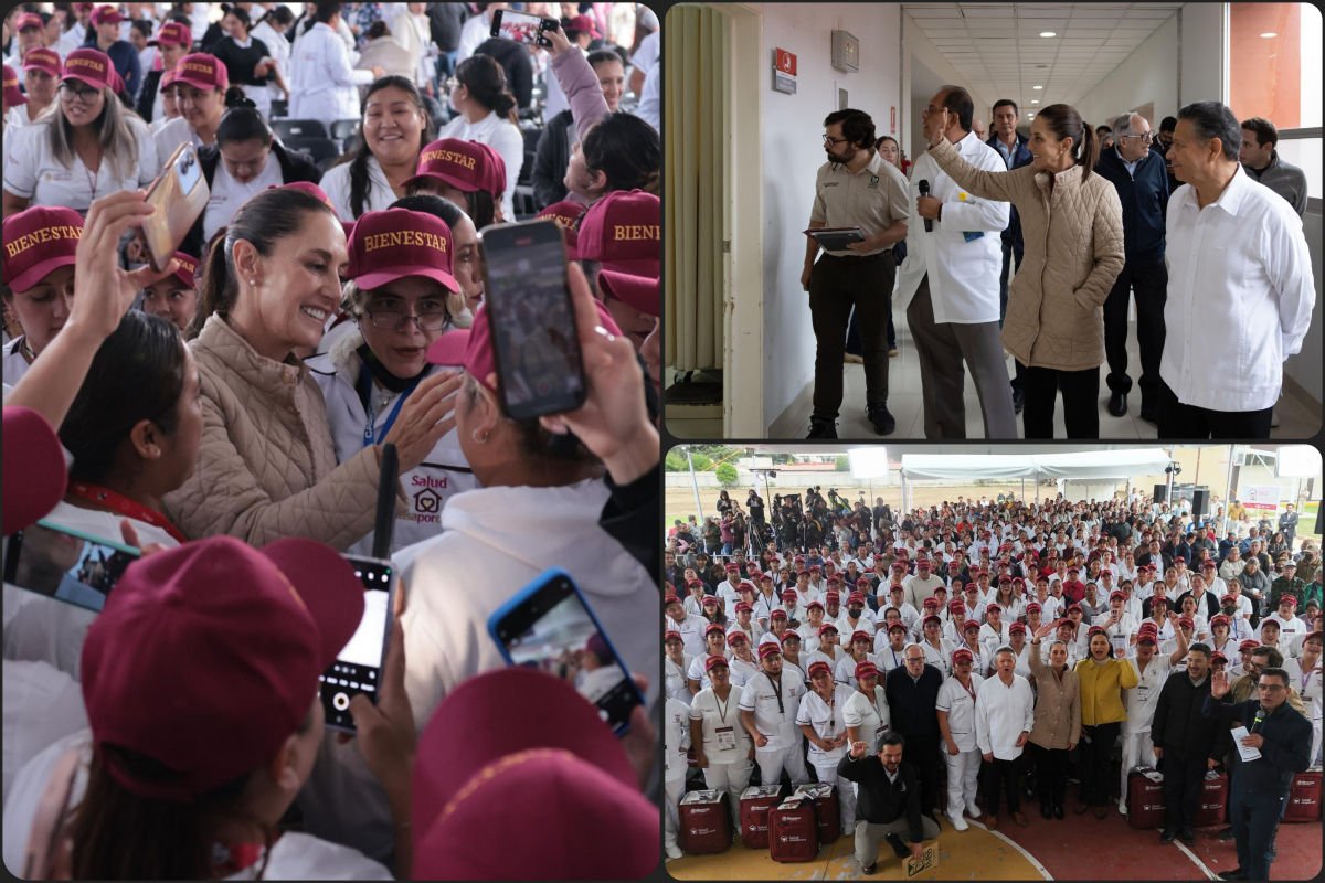 Realiza Claudia Sheinbaum su sexta visita a Hidalgo