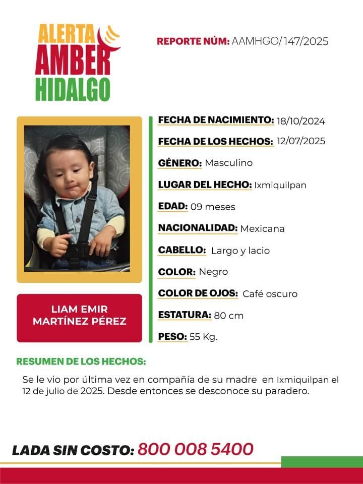 Activan Alertas Amber por la desaparición de dos hermanitos en Hidalgo