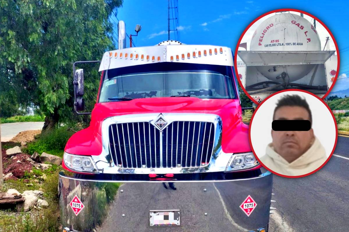 Aseguran unidad que trasladaba 15 mil litros de combustible ilegal en Pachuca