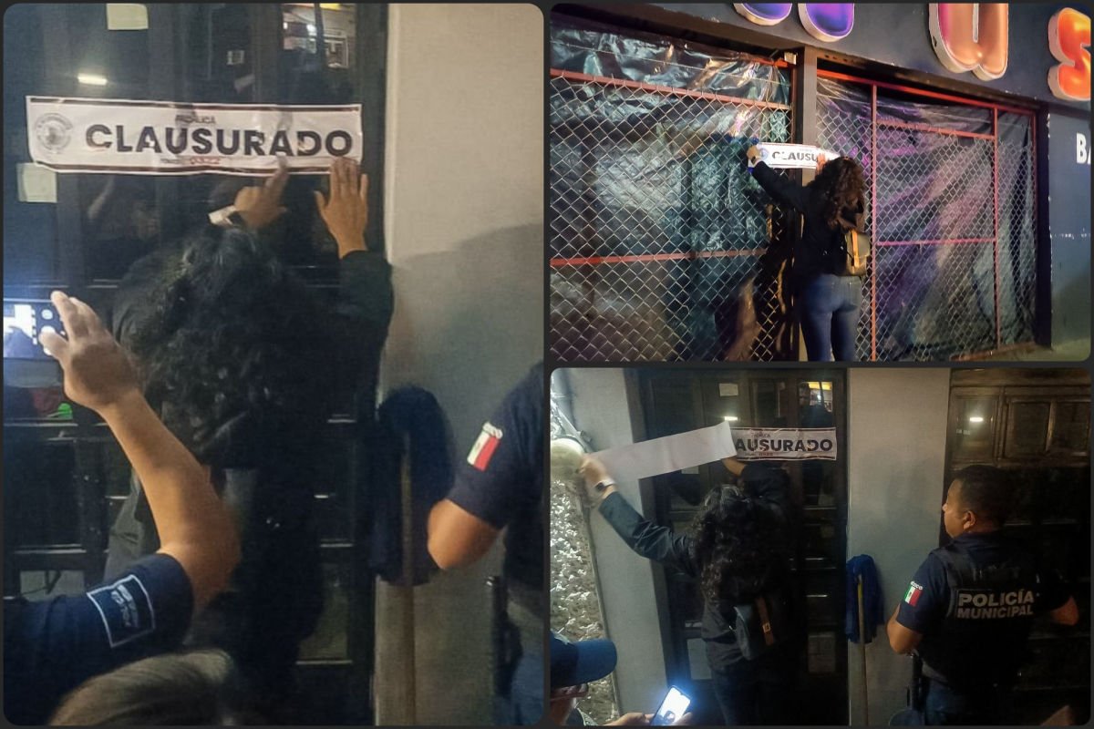 Por dar acceso a menores, autoridades clausuran dos bares en Pachuca