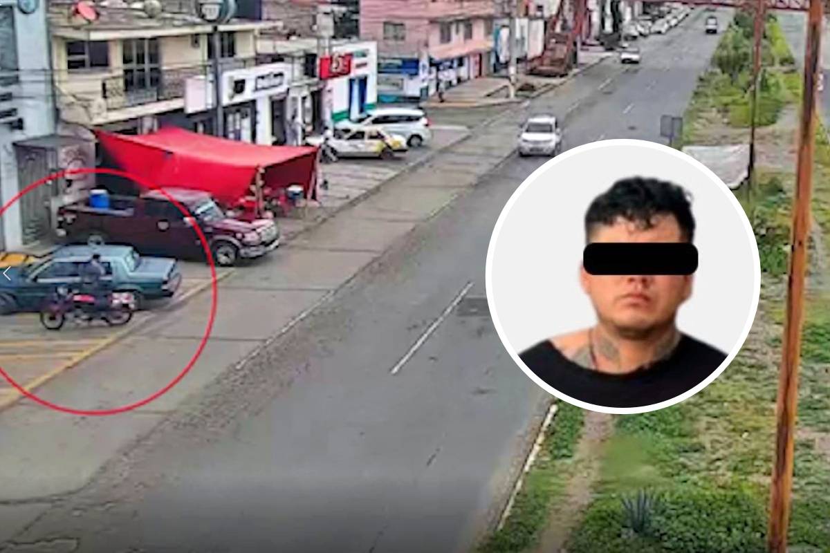 Así atraparon a presunto responsable de cristalazos en Pachuca | VIDEO
