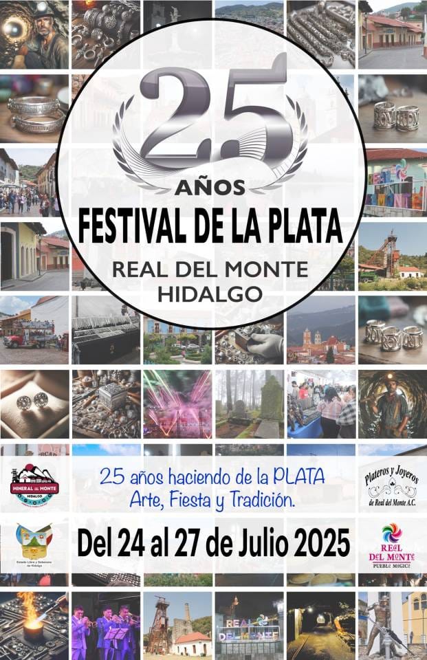 Ya viene el Festival de la Plata, el gran evento minero de Real del Monte que cumple 25 años