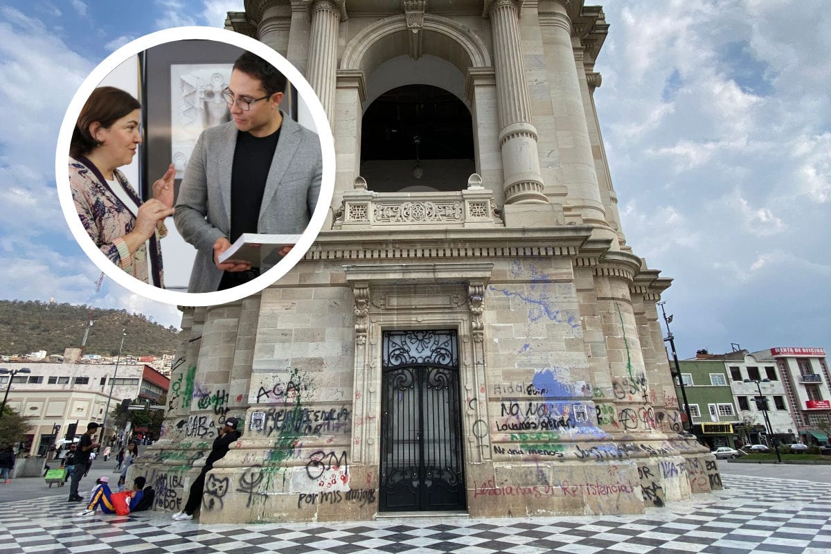 Alcaldía de Pachuca da importante paso para restaurar el Reloj Monumental al firmar convenio con INBAL