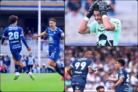 Pachuca aprovecha errores del portero y vence a Pumas a domicilio