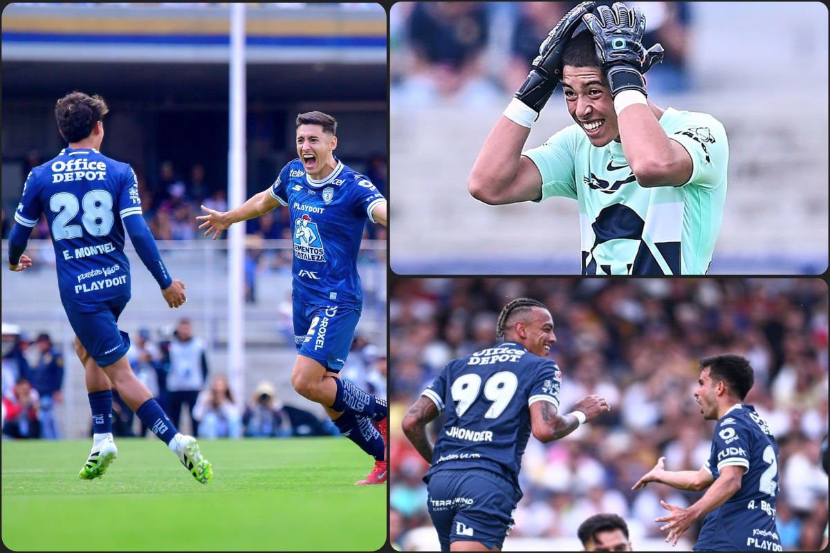 Pachuca aprovecha errores del portero y vence a Pumas a domicilio