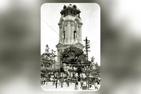 El Reloj de Pachuca hace 105 años