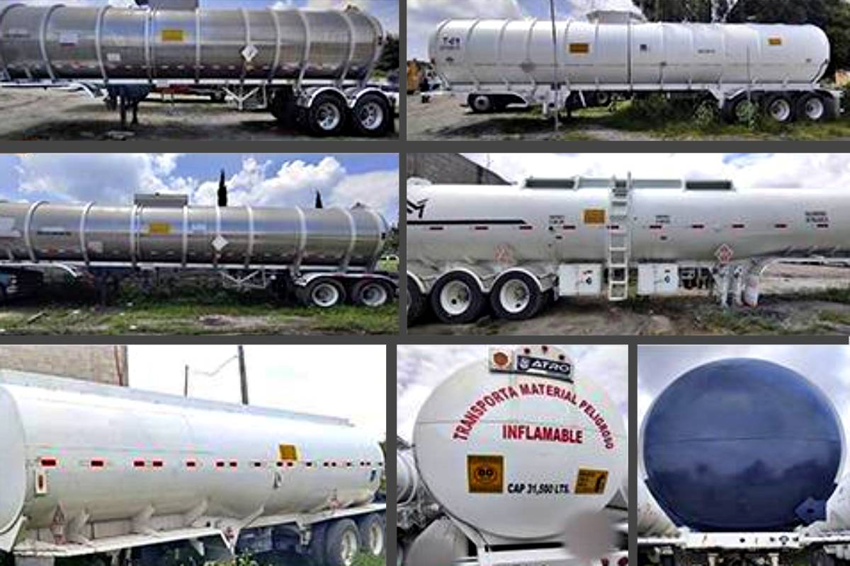 Mega aseguramiento en Hidalgo: 15 tanques cisterna y más de 26 mil litros de huachicol