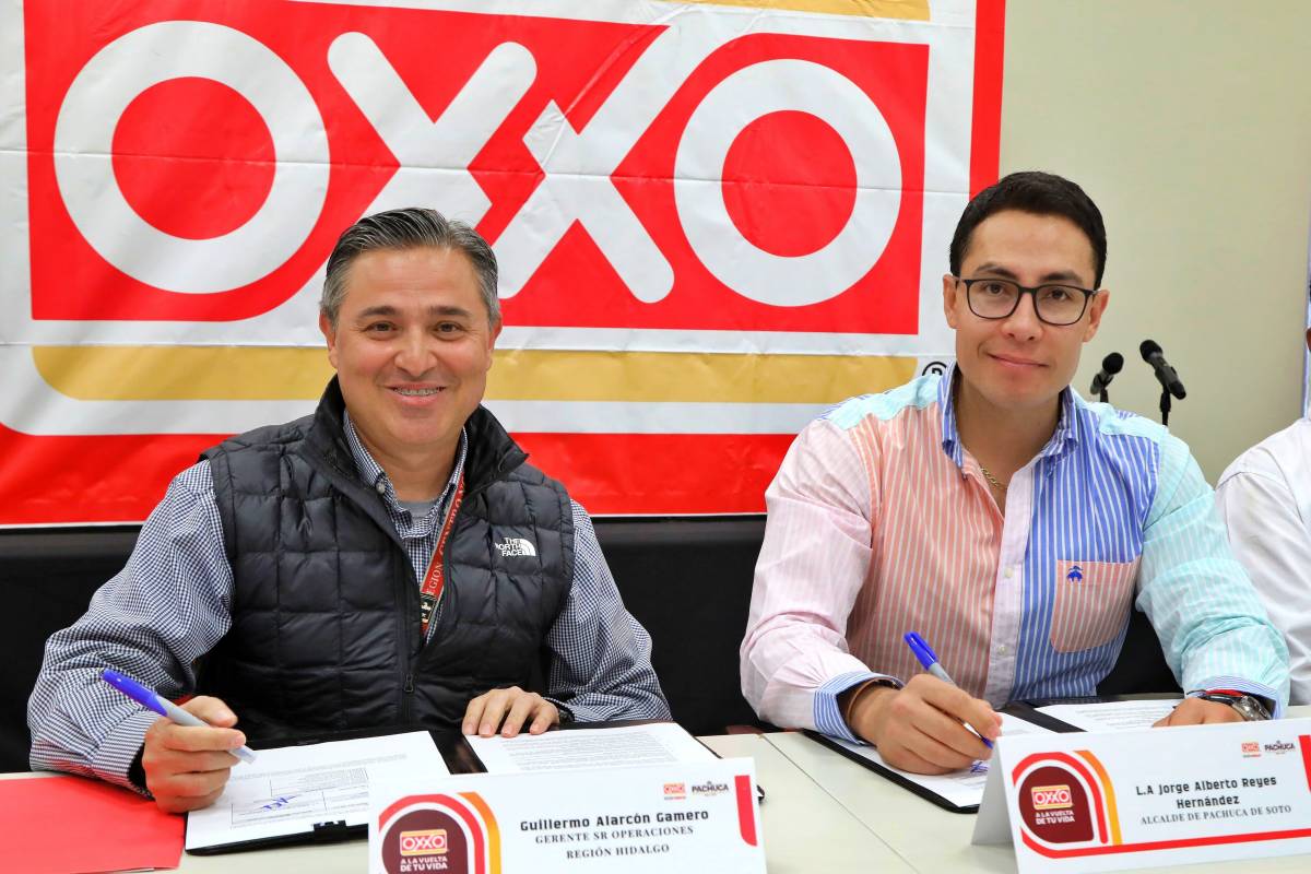 Pagos en efectivo de servicios municipales de Pachuca serán exclusivamente en tiendas Oxxo