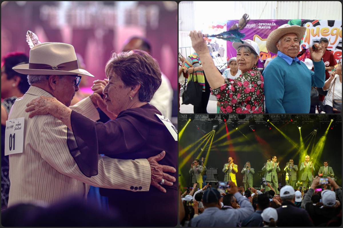 Viviendo en Plenitud: miles de adultos mayores fueron festejados por el DIF Hidalgo