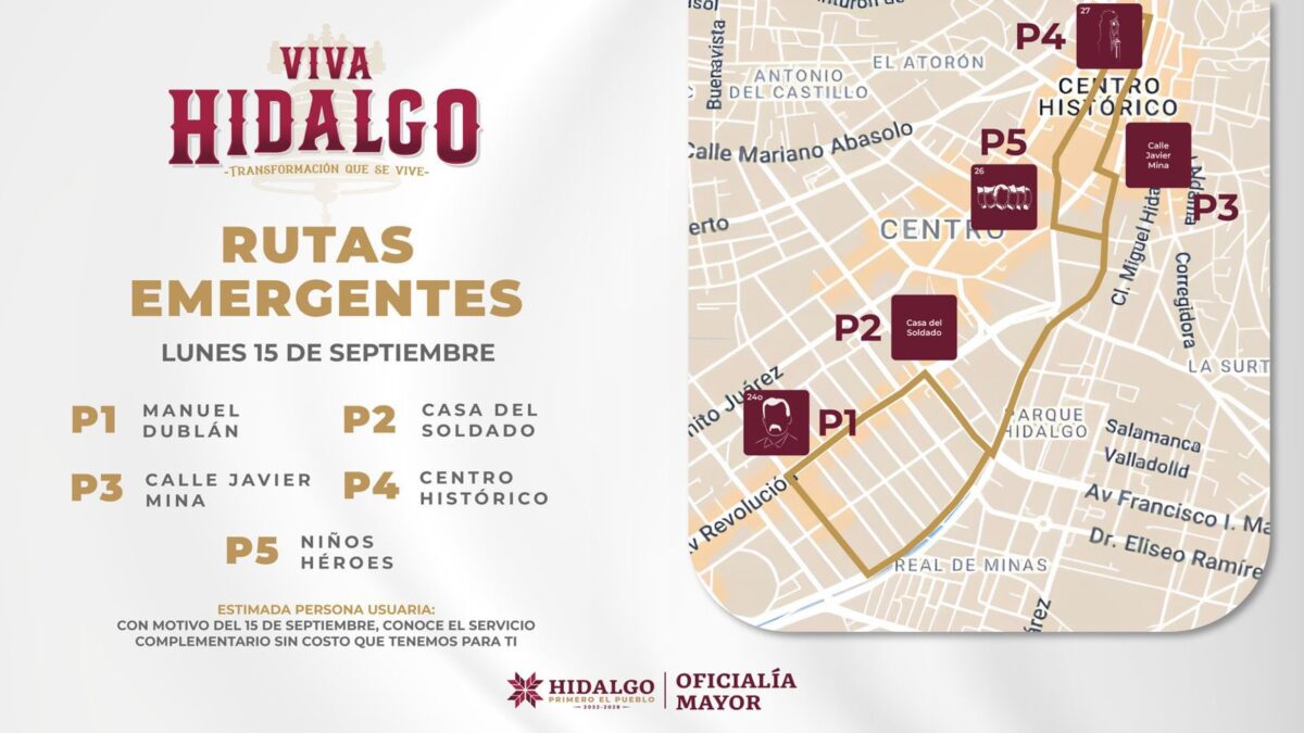 Recortes operativos y rutas emergentes del Tuzobús por fiestas patrias