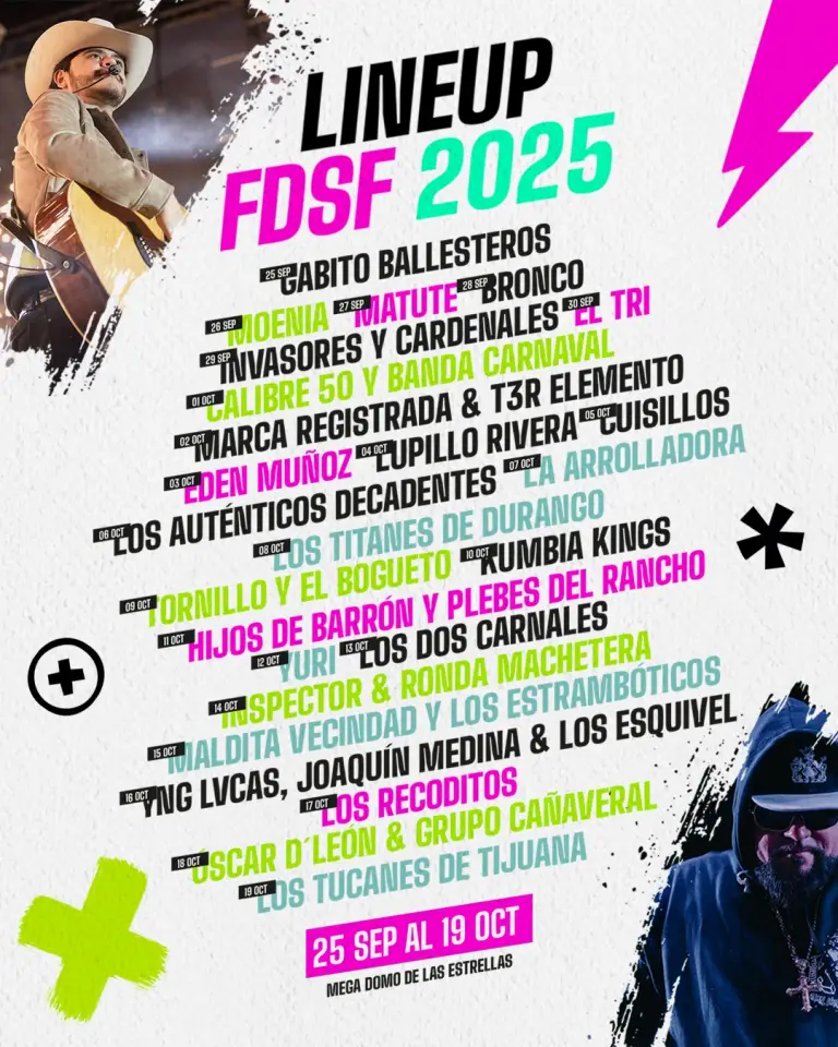 Feria de Pachuca 2025: ¿qué artistas estarán esta semana en el Teatro del Pueblo?