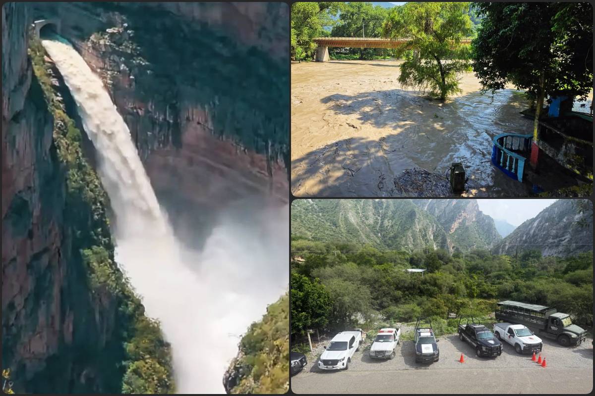 Contingencia en Hidalgo: activan operativo ante aumento del río Moctezuma por desfogue de la presa Zimapán