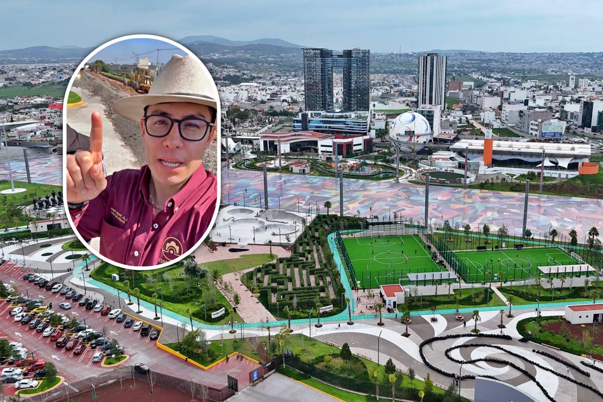 Anuncia alcalde de Pachuca construcción de puente vehicular de acceso al Parque Cultural Hidalguense