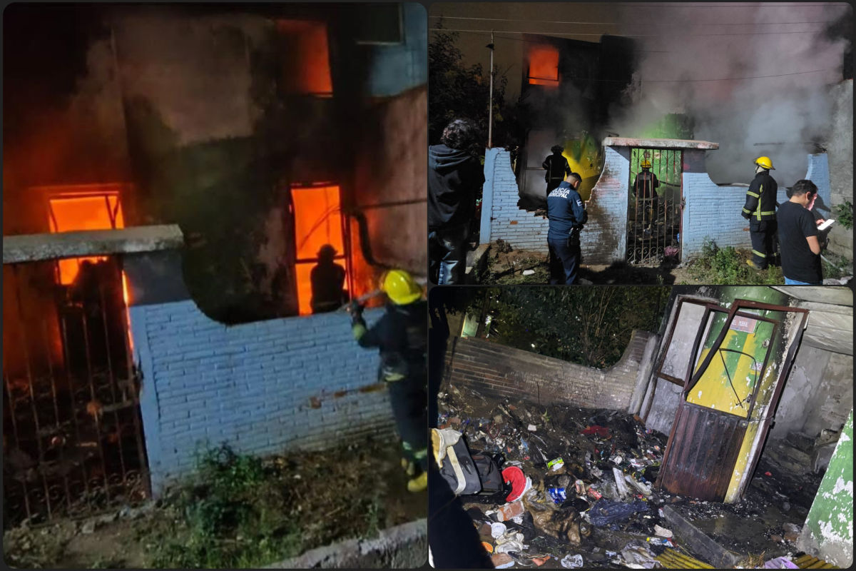 Vivienda de la 11 de Julio es consumida por las llamas