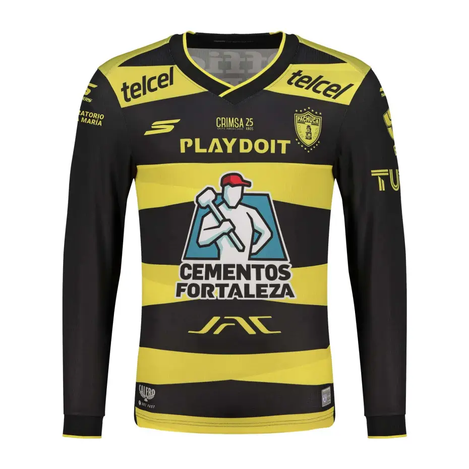 Diseño de Leyenda: Lanzan jersey edición especial de Pachuca en honor a Miguel Calero, a 13 años de su partida