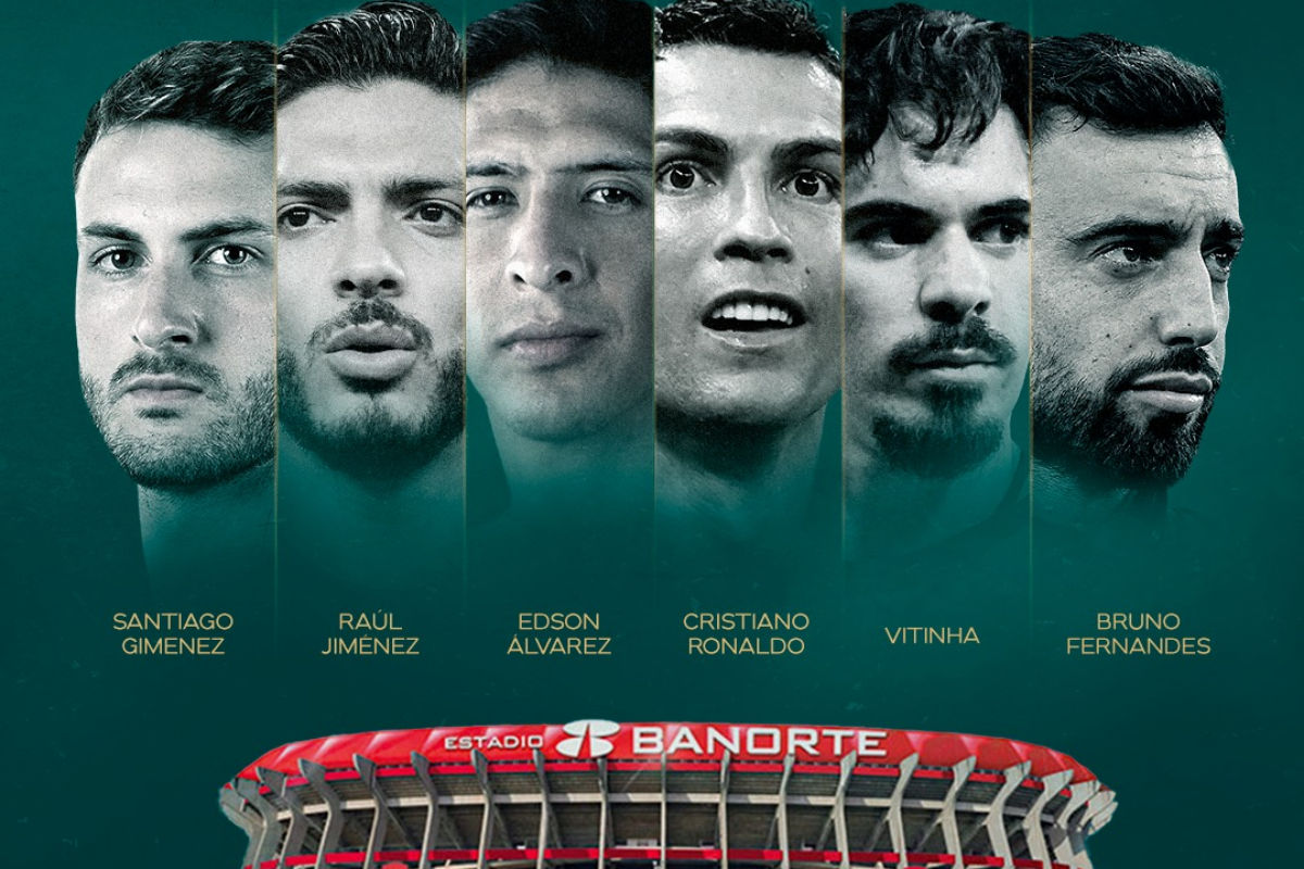 ¡CR7 en tierras mexicanas! Ya hay fecha para el México vs. Portugal en el renovado estadio Azteca