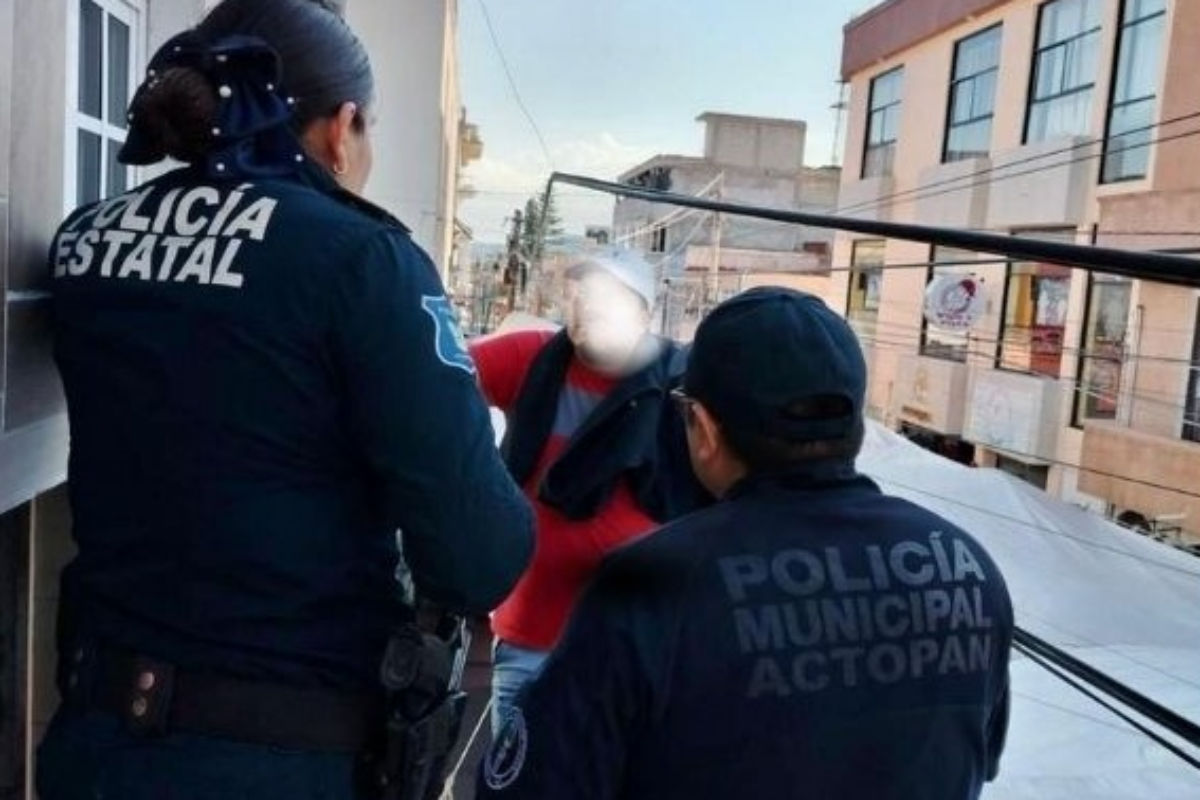 Sujeto intenta quitarse la vida y causa destrozos en hospital tras ser rescatado; ocurrió en Actopan