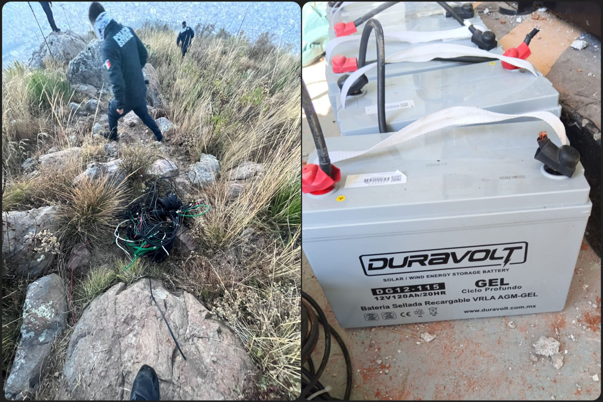 Antena de radiocomunicación es vandalizada en Pachuca
