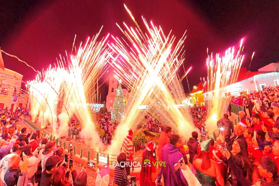 Encienden la Navidad en Real del Monte con la Villa Iluminada 2025 (galería)