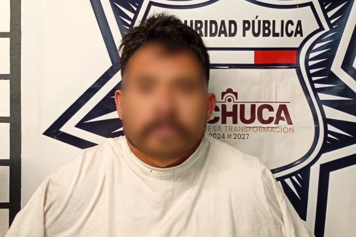 Alterado sujeto provoca movilización en colonia de Pachuca