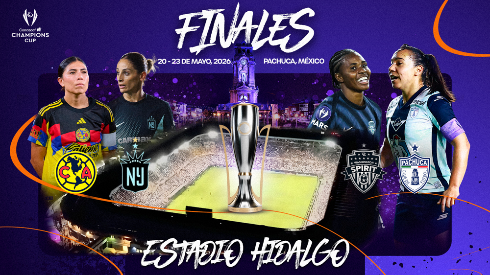 Finales de la Copa de Campeones de la Concacaf W se jugarán en el estadio Hidalgo