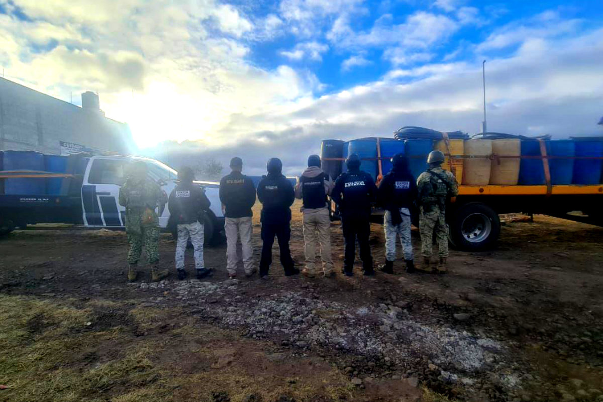 Autoridades han decomisado más de 2 millones de litros de huachicol en Hidalgo en el último año