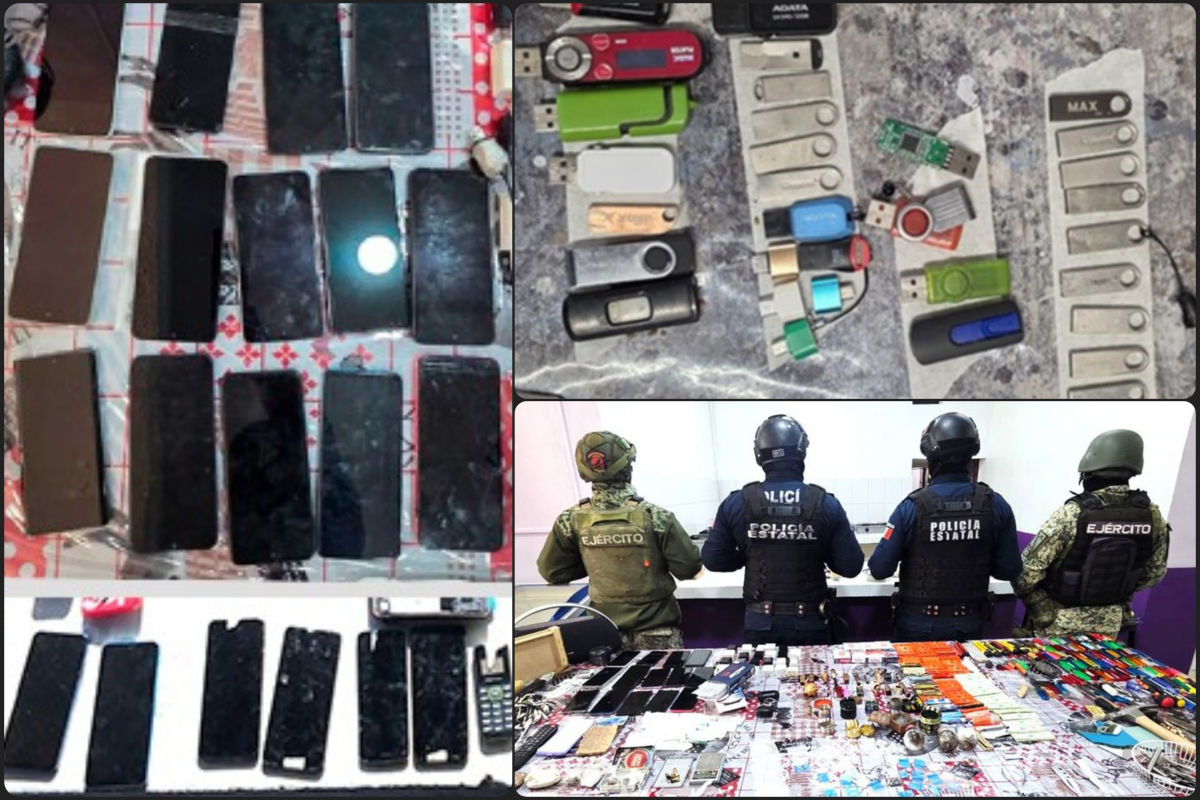 Descubren toda una red de comunicación delictiva en el interior del Cereso de Pachuca