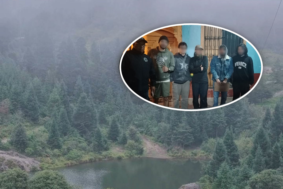 Tras horas de búsqueda, rescatan a cinco paseantes que se adentraron en el bosque de Mineral del Chico