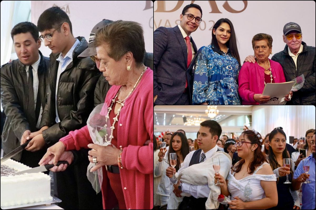 Unen sus vidas 187 parejas en bodas colectivas de Pachuca, incluyendo 3 matrimonios igualitarios