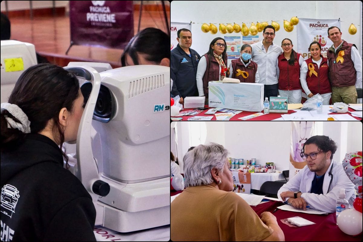 Ferias de la salud llevan atención médica y preventiva a colonias de Pachuca