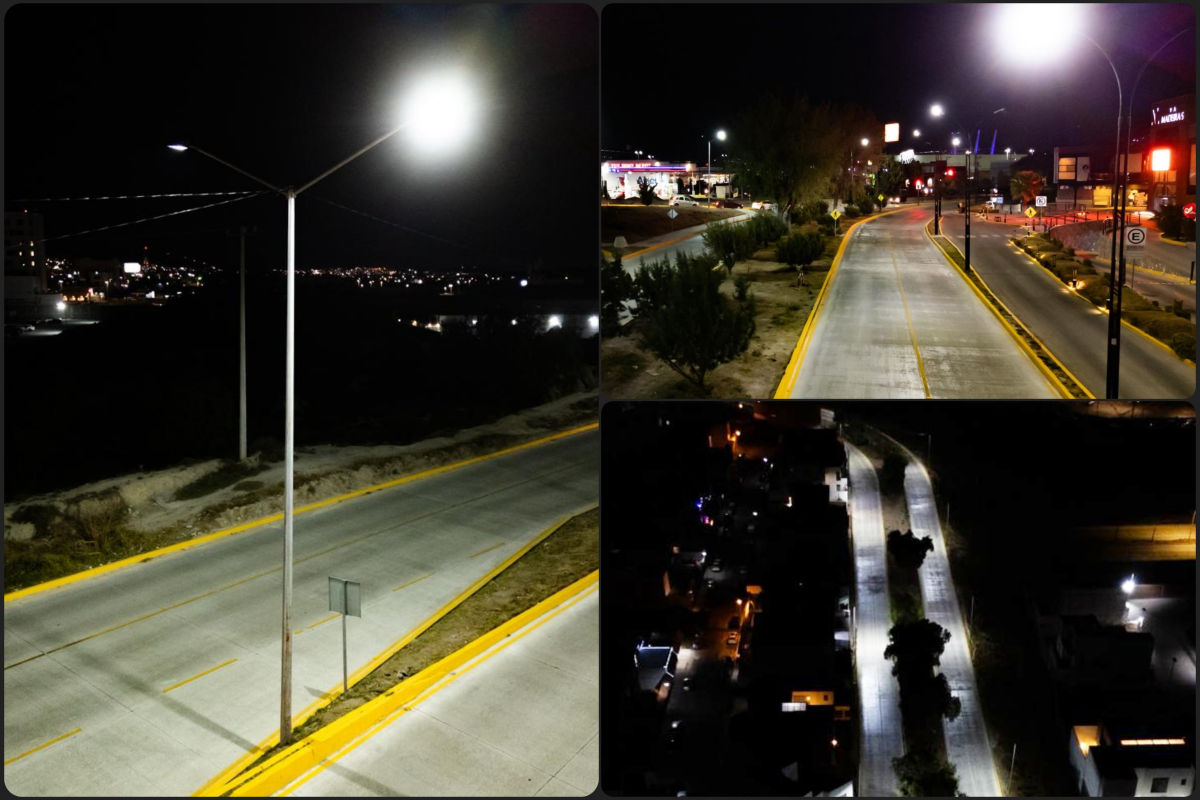 Estrenan segunda etapa de la iluminación del bulevar Nuevo Hidalgo