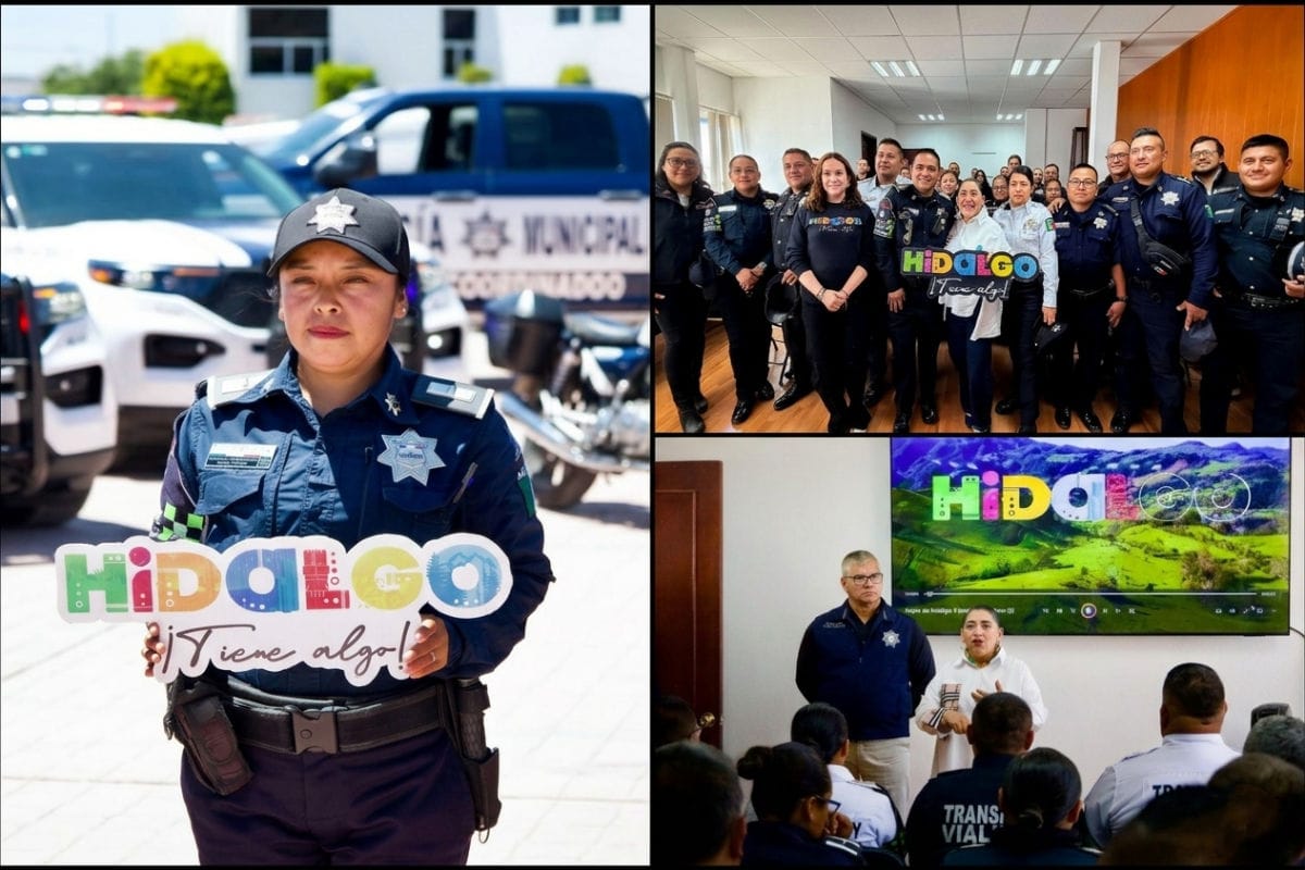 Policías de Pachuca se convierten en guías: reciben nueva capacitación turística en la capital