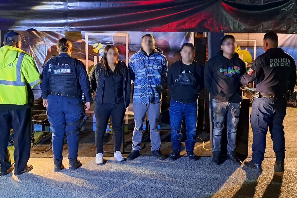 Detienen a 4 por fraude con juegos de azar en Pachuca