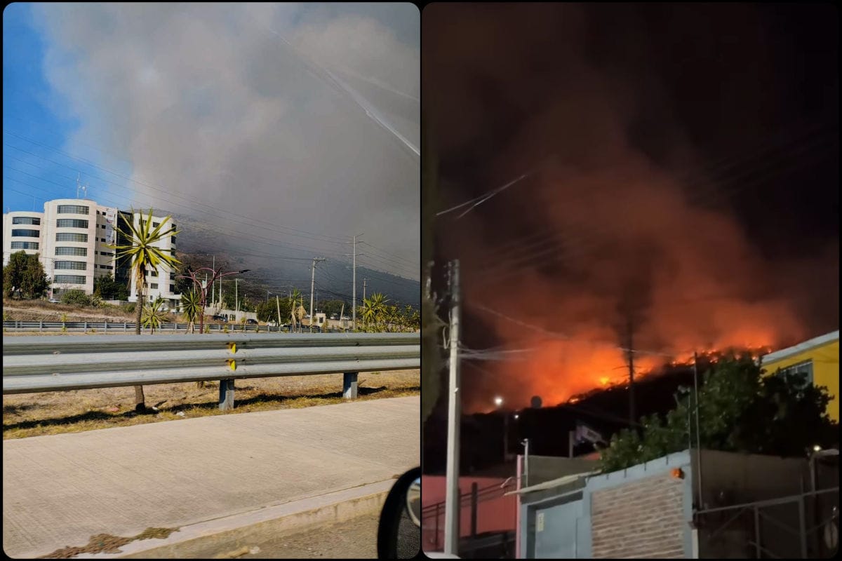 Estudiantes y personal de la UAEH fueron desalojados por incendio