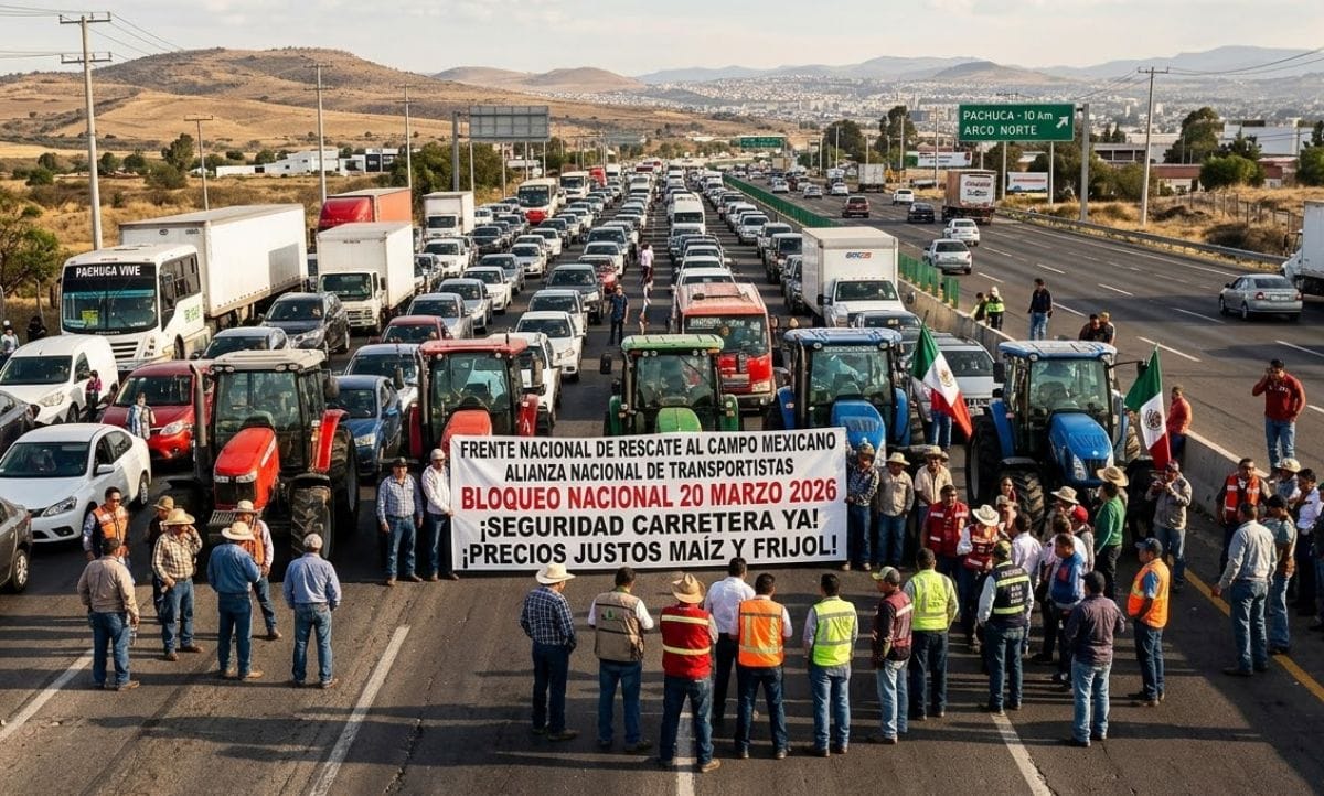 Caos vial en puerta: campesinos y transportistas anuncian mega bloqueo nacional para este 20 de marzo