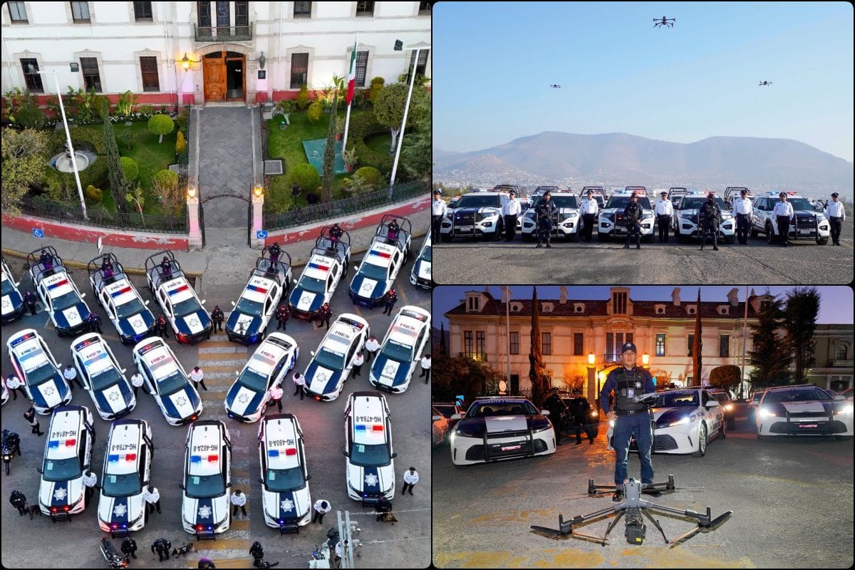 ¡Llegan refuerzos! Fortalece Pachuca la seguridad pública con nuevas unidades