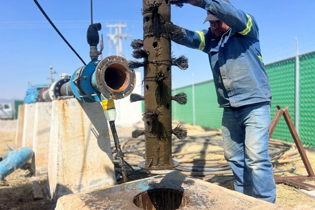 Entra en operación pozo que abastecerá agua a dos zonas de Pachuca