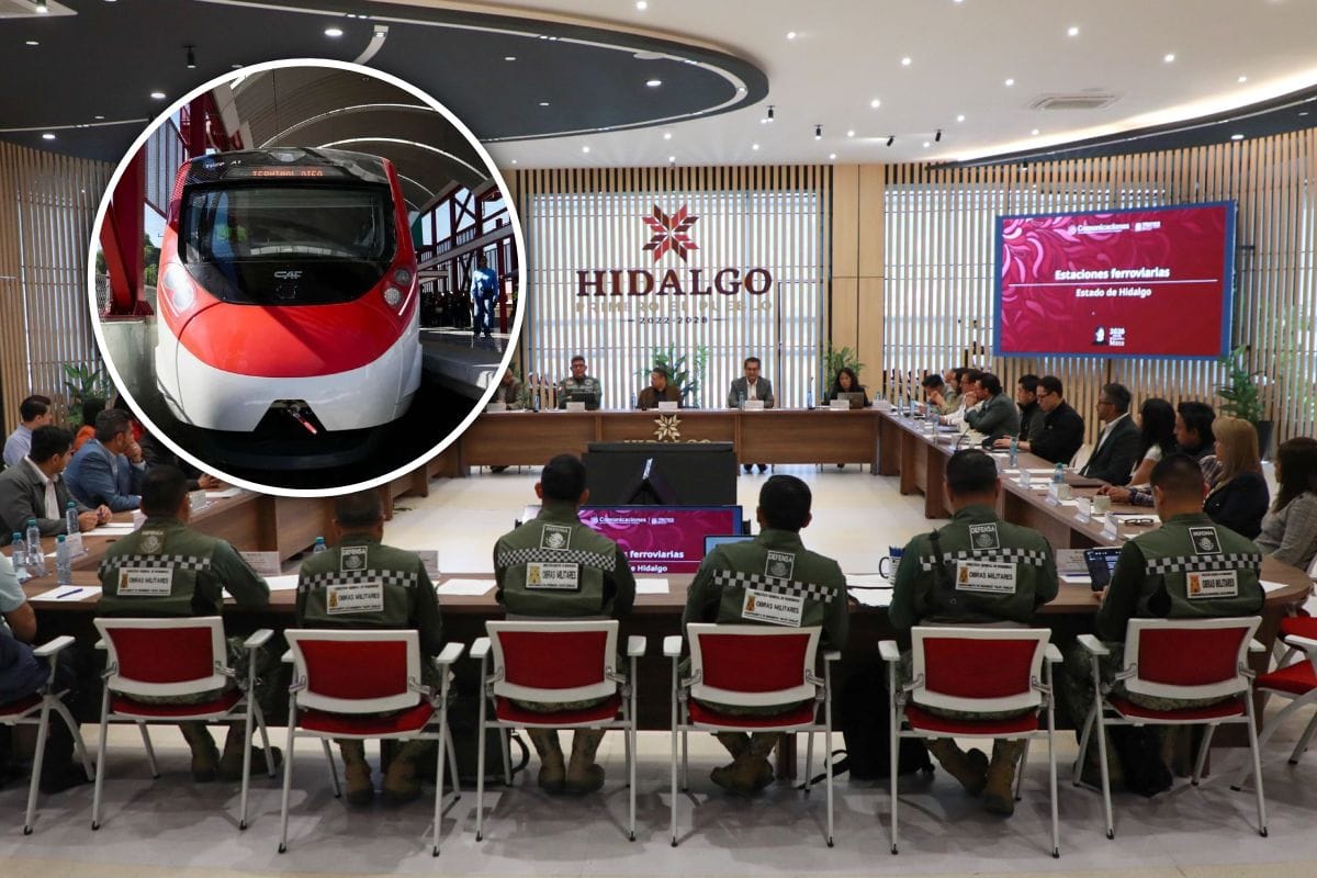 Avanza en tiempo y forma el tren AIFA-Pachuca: conectará a Hidalgo con 6 estaciones para 2027