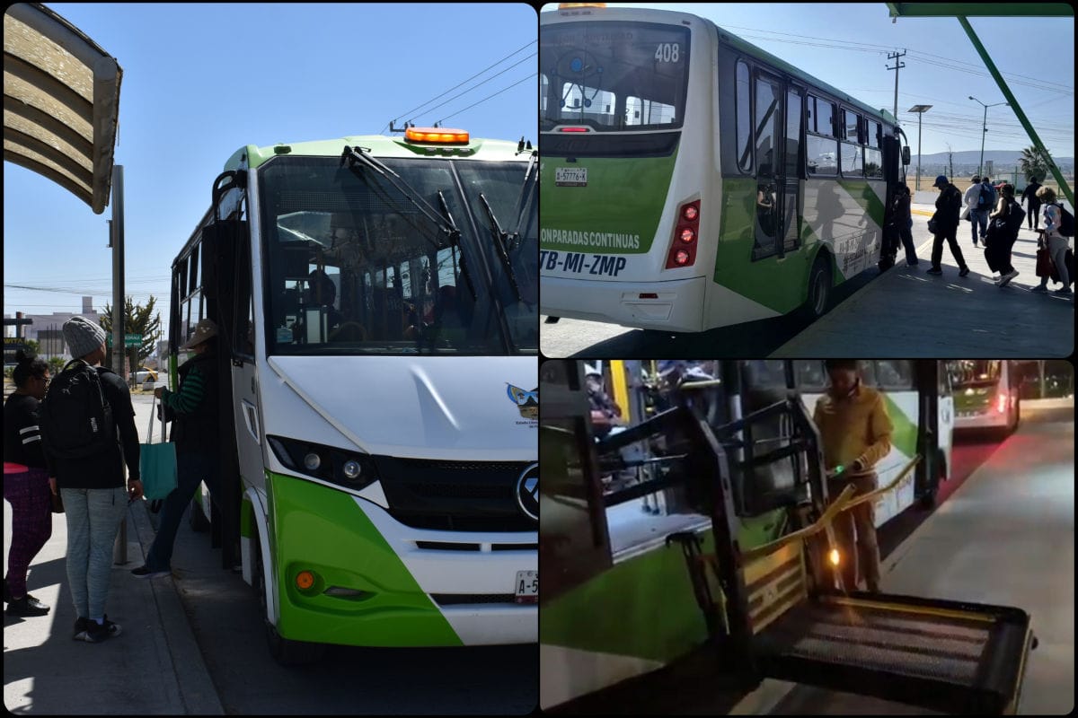 Incorporan nuevas unidades de accesibilidad universal en rutas alimentadoras del Tuzobús