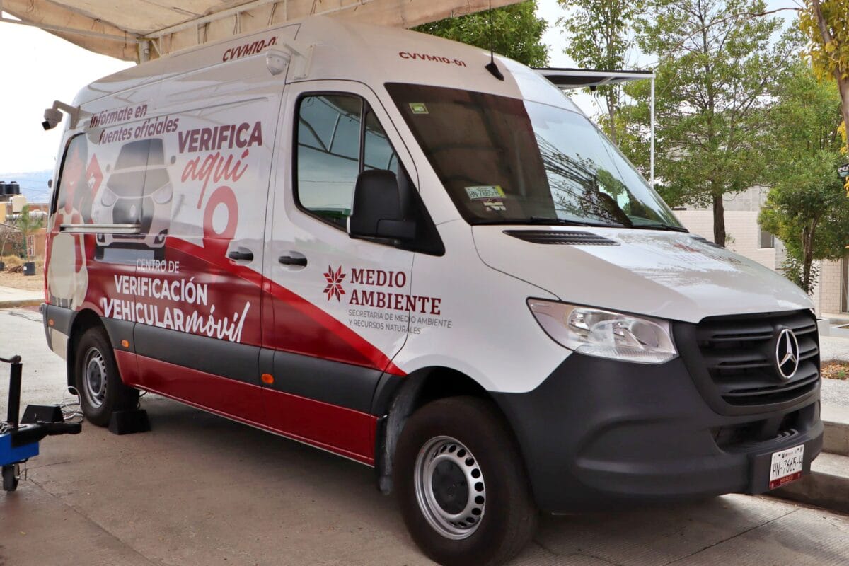 Entra en operación nueva unidad móvil de verificación vehicular en Hidalgo