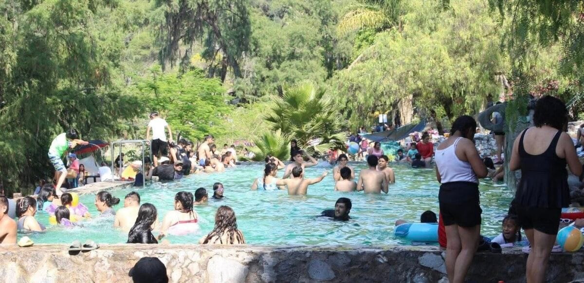 ¡Llenísimos! Así lucieron los balnearios de Hidalgo en Semana Santa