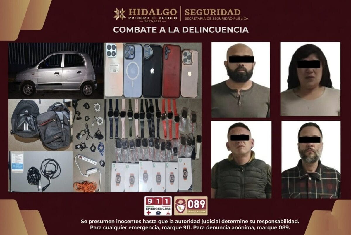 Caen falsos promotores de viajes en Pachuca: así operaba la red de extorsión