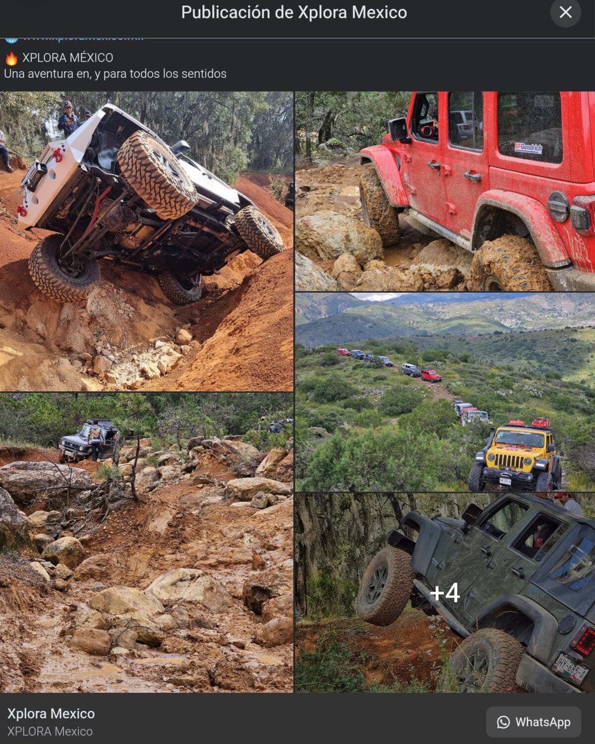 Denuncian daños ambientales en las Dunas Rojas de Huasca por tour de jeeps